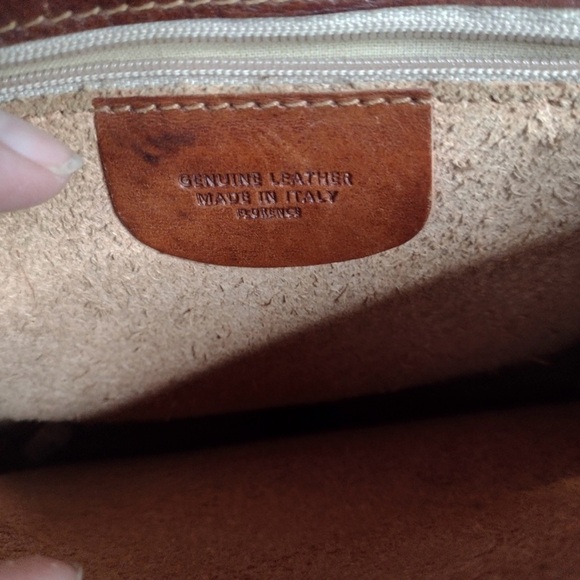 Made in Florence Leather Crossbody Bag - Picture 8 of 8